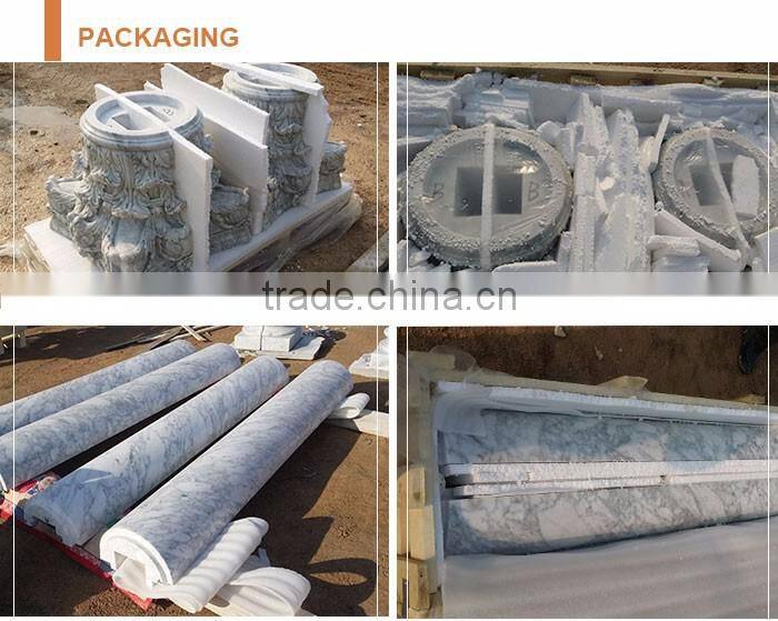 External and internal beautiful decorative for villa and bank and hotel greek column caps
