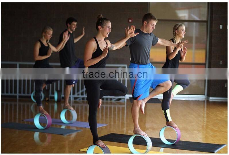 Yoga balance wheel for fitness exercise