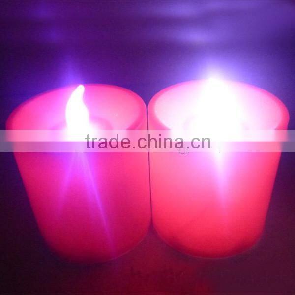Sound Control Battery Operated Flameless LED Flicker Candles
