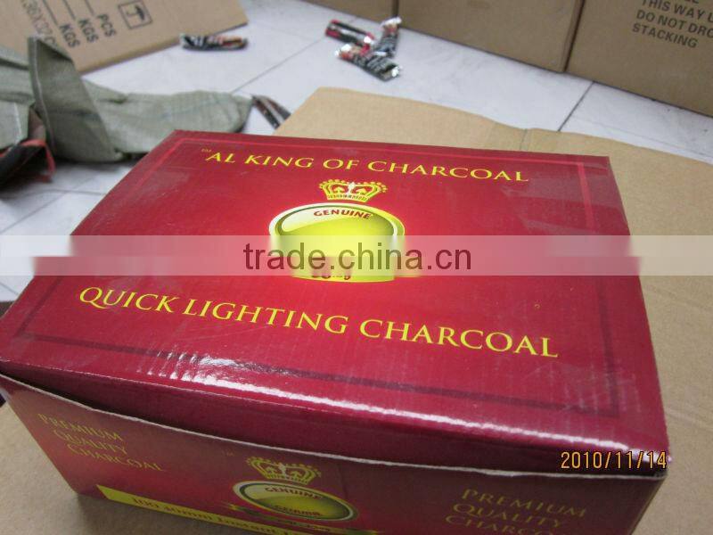 33mm shisha charcoal /natural wood hookah charcoal