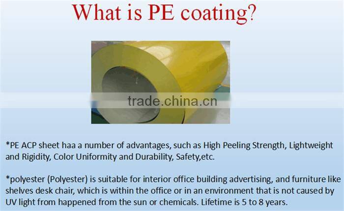 3mm 4mm Decorative wall cladding Sandwich Panel