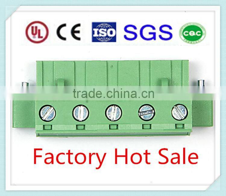 High Quality 5.08 Male Terminal Block with UL, CE, ISO, SGS,CQC Approved
