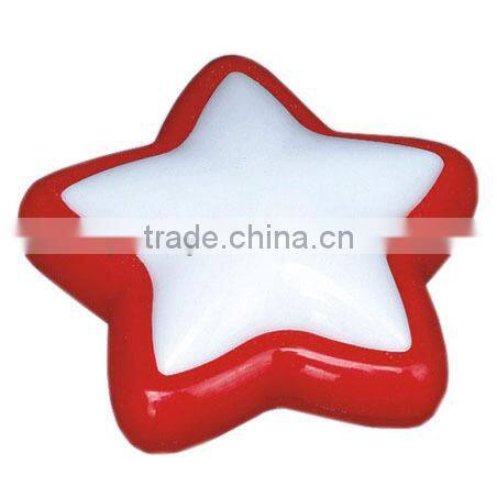star shape push night lamp bedroom touch night lamp