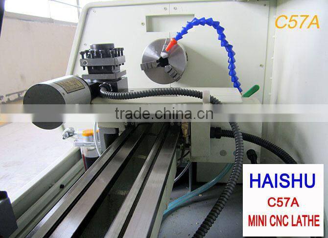 high quality and Favorable Price C57A mini cnc lathe machine with ISO certification