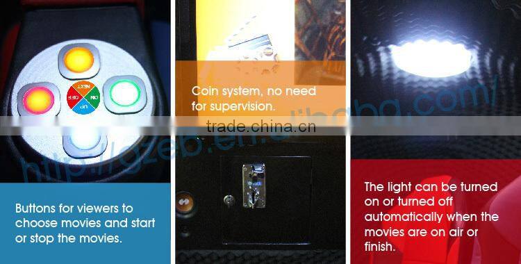 Special effects 3dof motion 5d children game