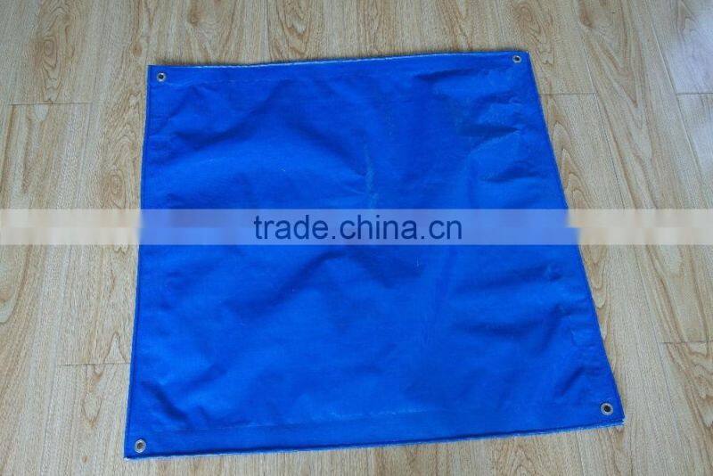 UV treated waterproof bright orange PE tarpaulin sheet