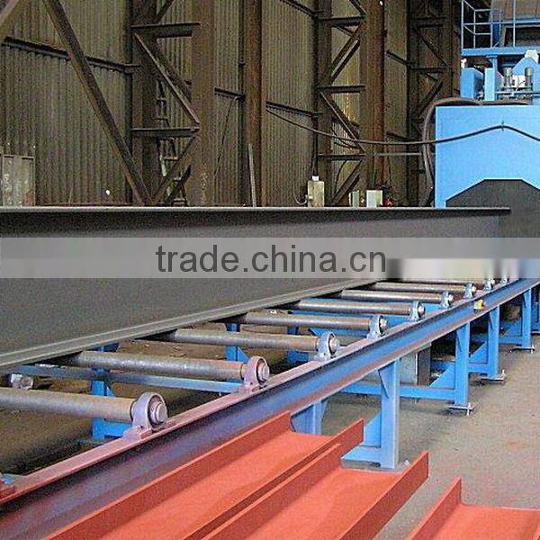 HPG1810 H I C BOX pipe plate steel sand blasting shot blasting machine