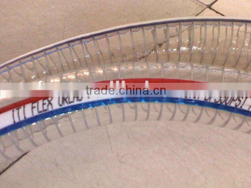 pvc spiral steel wire reinforced hose