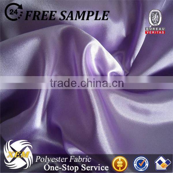 polyester satin fabric bright satin
