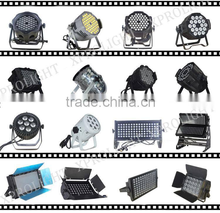 54x3w RGB 3 IN 1 dmx battery powered led par light