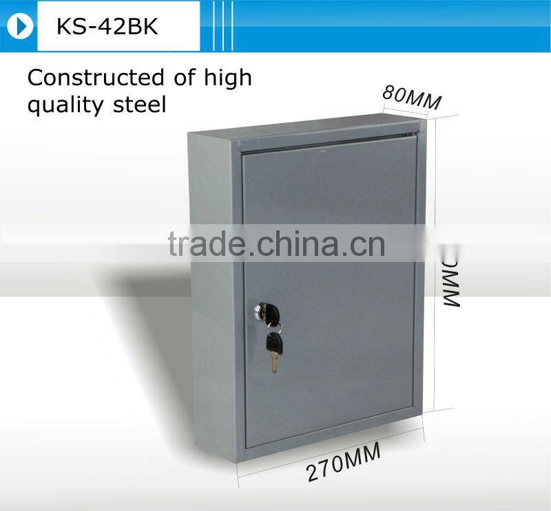 key lock key box with numbered hooks