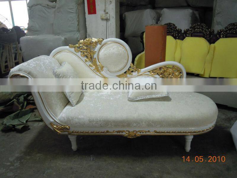 romatic love two seat wedding furniture chaise lounge