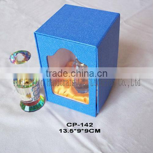 high quality blue perfume box made in china