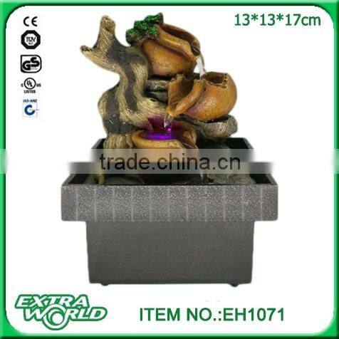 small water pumps fountain for indoor tabletop decor