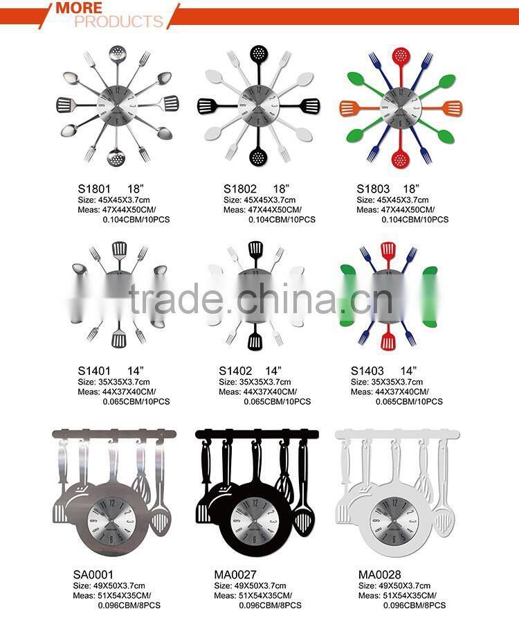 18" kitchenware Kitchen Wall Clock