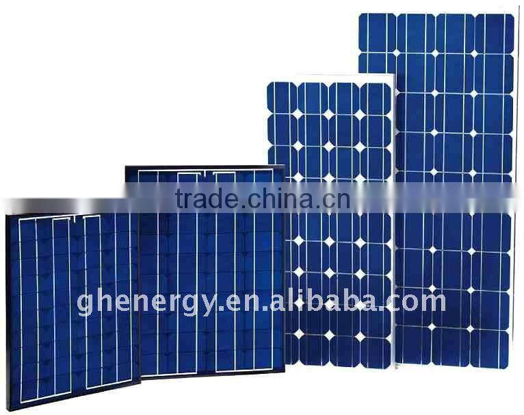Monocrystalline Solar Electricity Panels Solar PV Panels