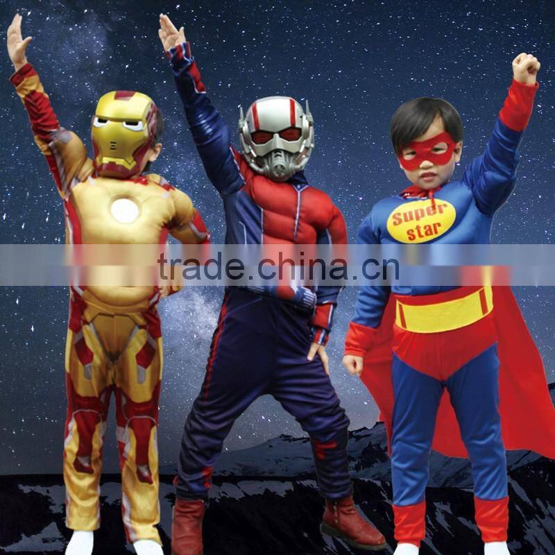 2016 Children play Cosplay uniform Halloween anime clothing cos costumes thor muscle performance clothing manufacturers