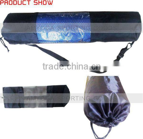 simple yoga bag,nylon mesh yoga bag