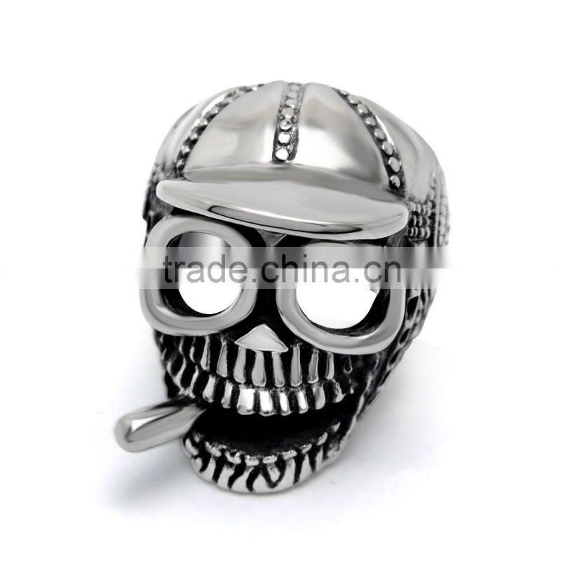 Jingli Jewelry factory 316stainless steel buddha rings ,stainless steel casting buddha rings for men and women (HS-078)