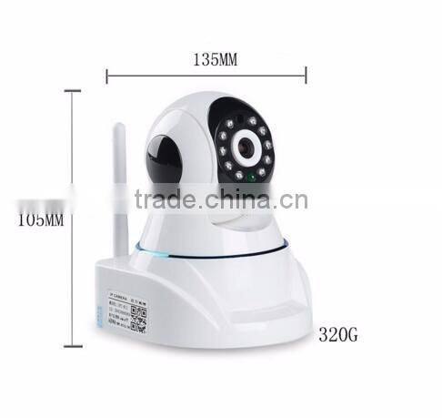 Network Smart Mini CCTV Dome Home Security Small WIFI Pan and Tilt P2P IP Camera