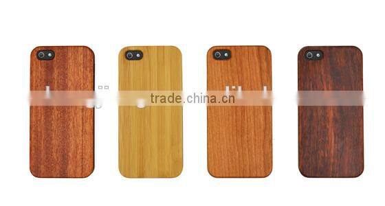 MOBILE PHONE CASE CUSTOMIZED in natural solid wood finish