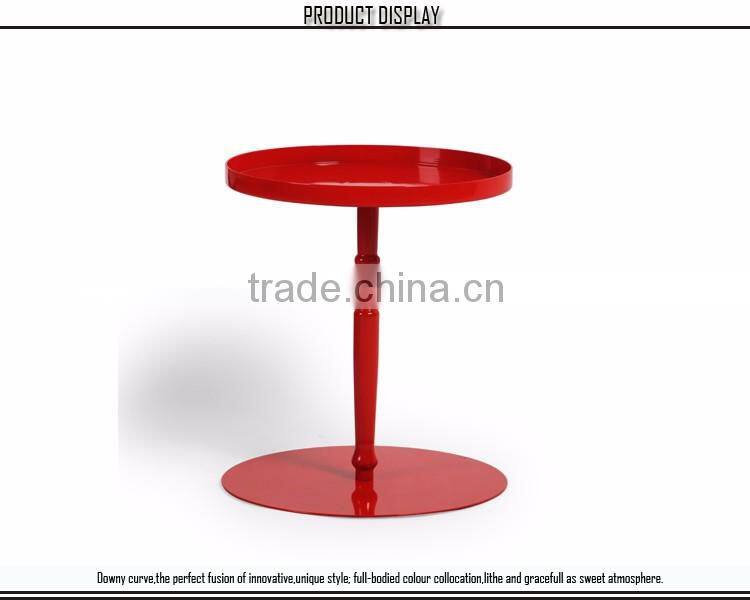 Indoor Home Furniture Metal Frame Side Tables Corner Table