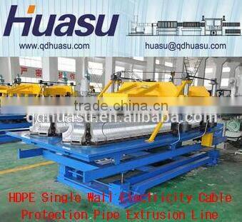 Single Wall Corrugated Pipe Extrusion Machinery
