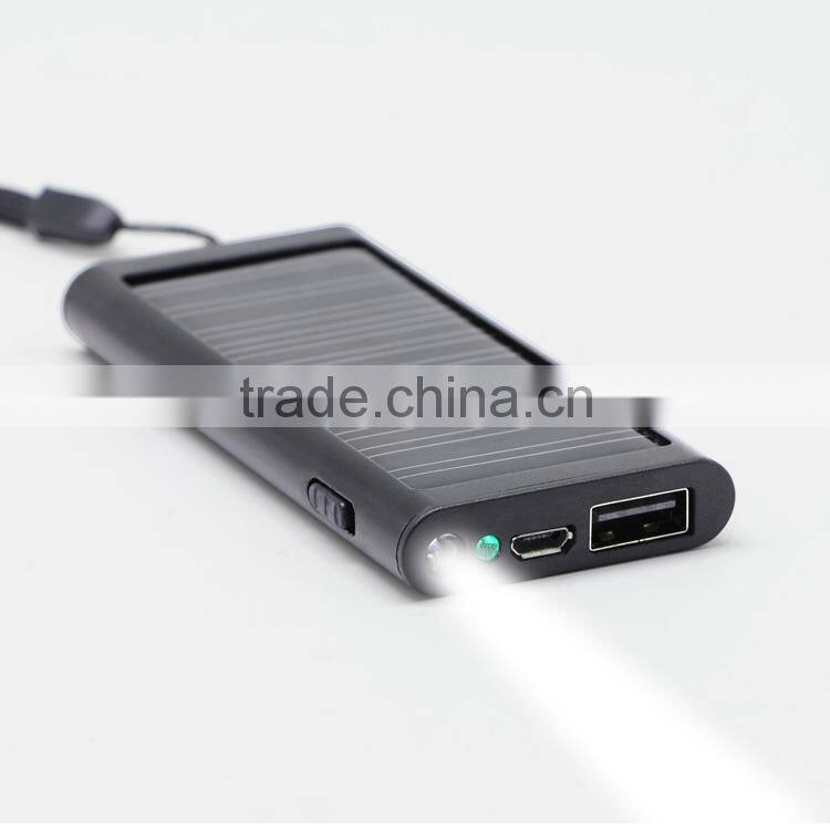 2015 mini universal solar power bank for all mobile phone