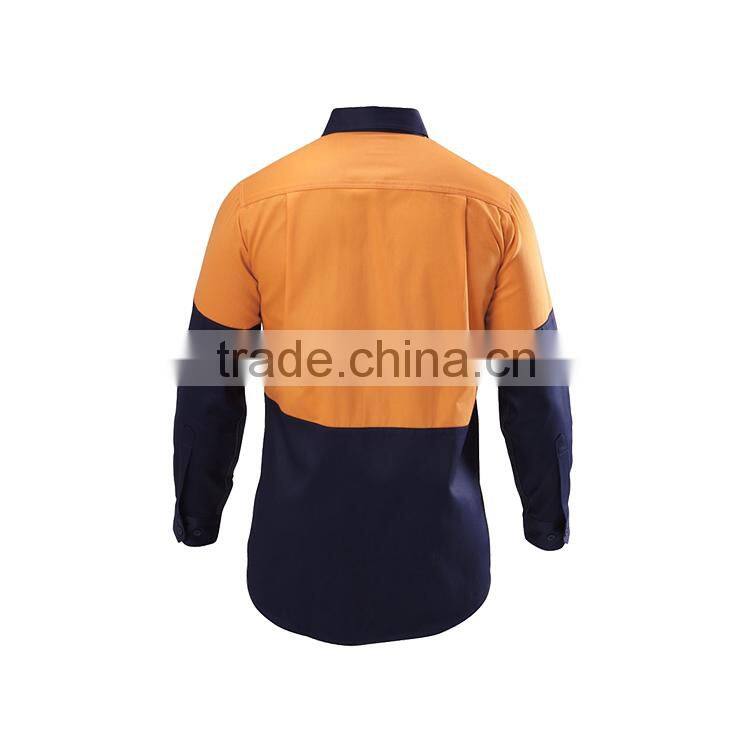Roadway Products In Darkness 2015 Comfortable High Visibility Long Sleeve Shirt