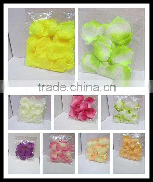 wholesale artificial silk wedding rose petals (AM-F-82)