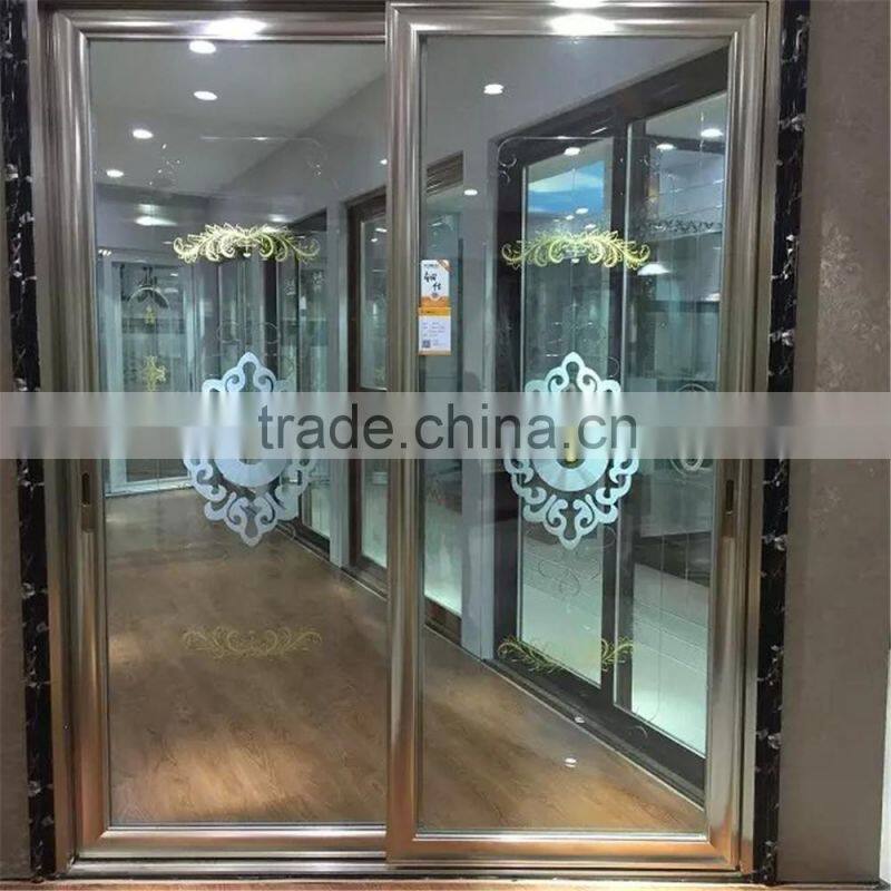 smart fashion sliding door glass