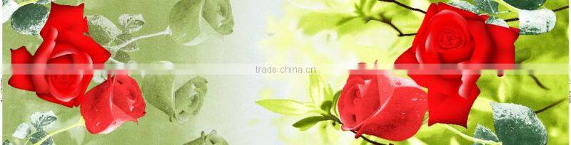 100%Polyester 3D printed textile fabric with big flower for bedsheet/bedding set/mattress