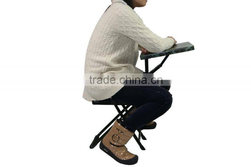 Hot sale Folding chair /military training chair with writing table