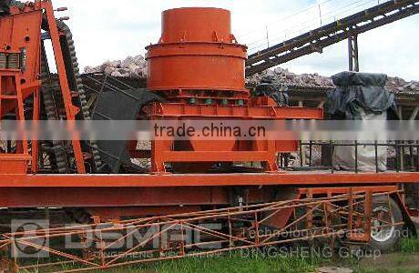 DMP New Design Mobile VSI Crusher From Top 10 Manufacture In China