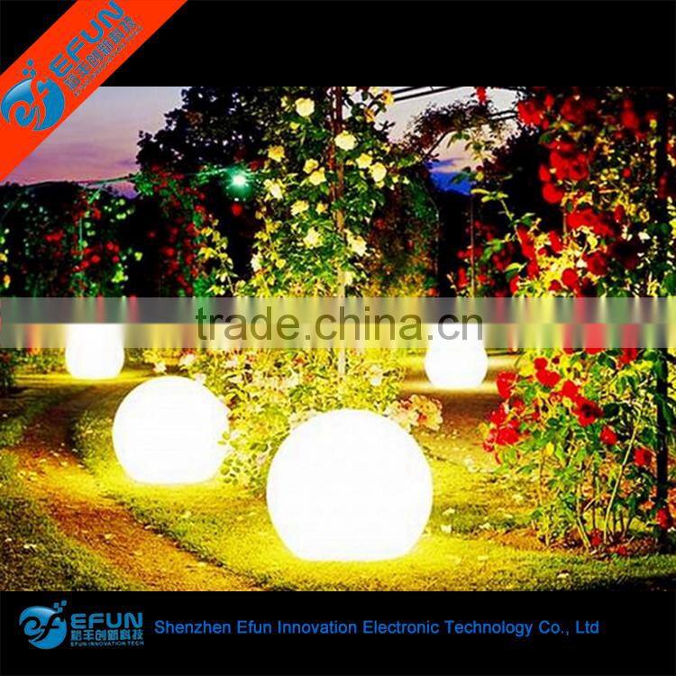 outdoor decorative wireless color changing waterproof Illuminated led mood ball lighting