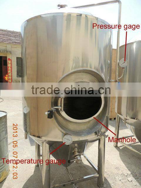 500l SUS304 homebrew fermenters/stainless fermenter CE ODM manufacturer
