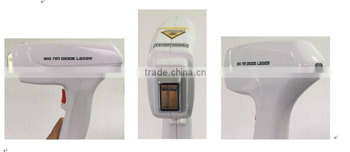 23x40mm big spot size 1600W 808nm diode laser hair removal machine by Apolomed
