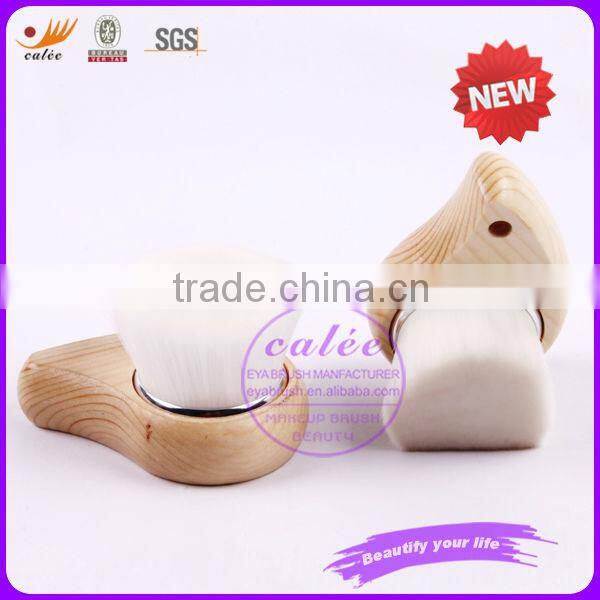 Eya new design face makeup pore brush with nylon hair