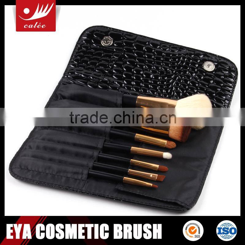 7pcs Mini Makeup Brush Set with Hand bag