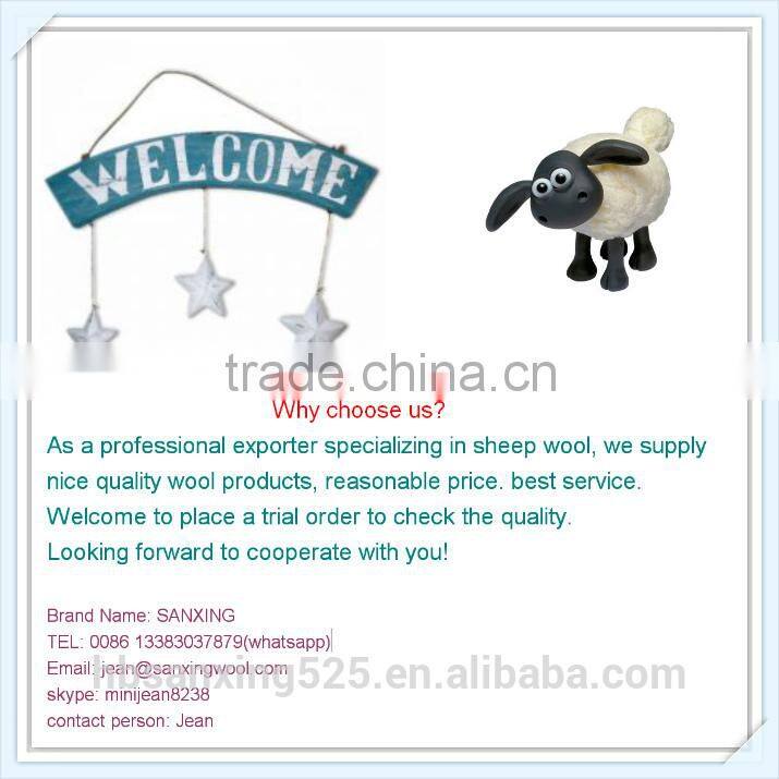 Industrial wool felt 1500GSM thickness 1-15MM white color
