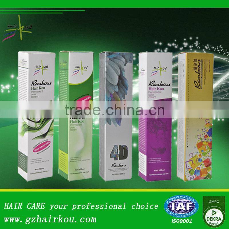 OEM/Professional Hair Color Chart From GMPC Manufacturer