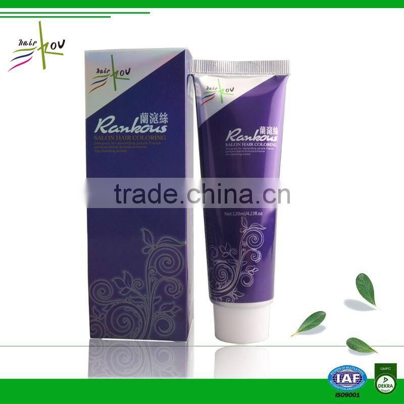 Professional manufacture keratin hair peroxide/hair developer color cream
