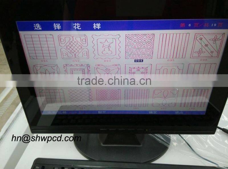 Automatic computer quilt sewing machine single needle quilting machine with low price