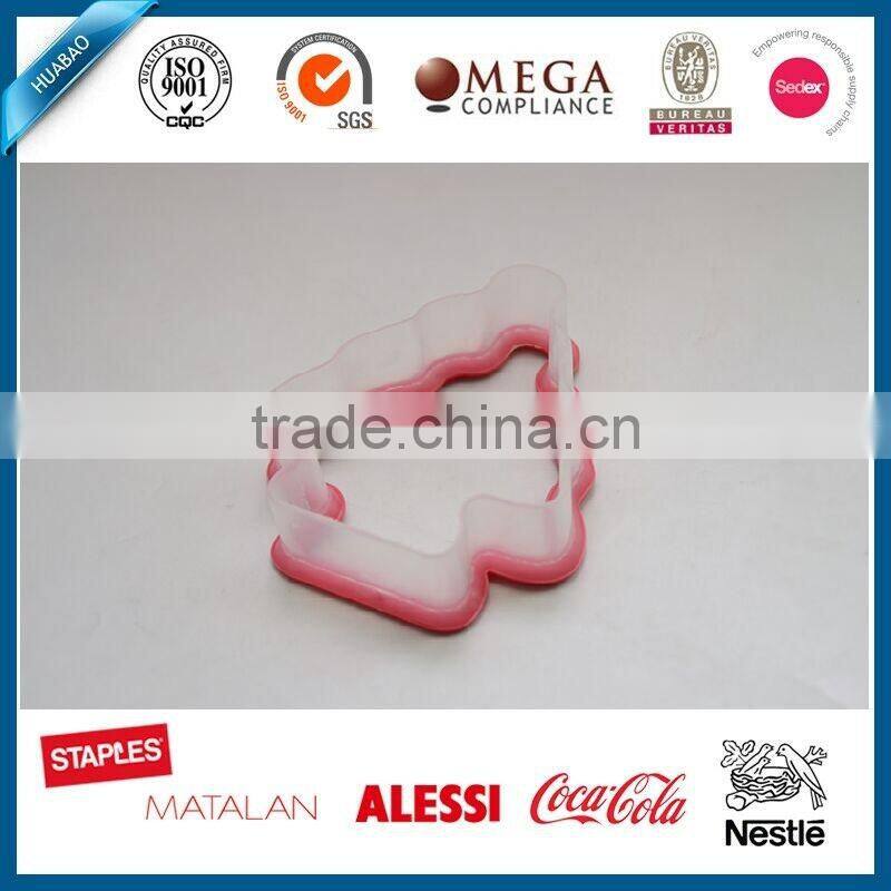 custom logo plastic cookie mold cookie cutter