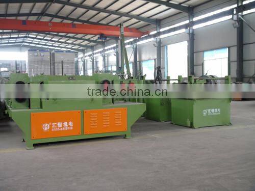 Rebar straightening machine