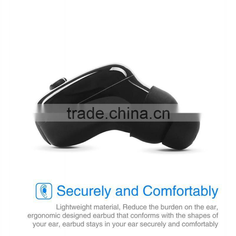 Smart mini waterproof wireless bluetooth earphone