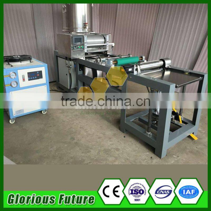 Beekeeping full automatic electric bee wax comb foundation machine