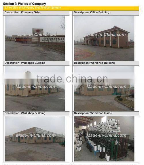 New greenhouse parts plastic supporting plant net for agriculture