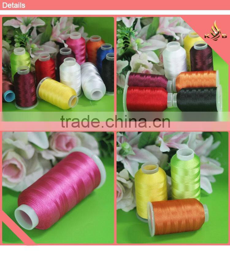 100% viscose bright embroidery thread 120D/2 rayon embroidery thread viscose thread for embroidery machine