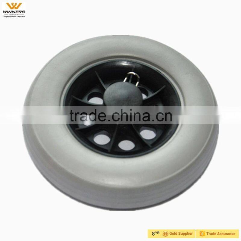6 inch eva foam lightweight folding trolley wheel